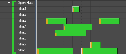 Visual hit length enabled